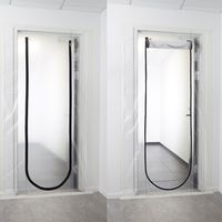 Barrière Anti-poussière Porte Protection Efficace Contre La Poussière De Chantier - Probuilder