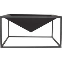 Cairo Firepit - L60 x W60 x H31 cm - Black