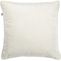 Coussin décoratif FINN Dutch Decor 45x45 cm Velours Couleur unie Blanc Neige Coussin intérieur inclus