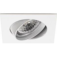 Leuchte 604 Zamak Einbau Neigung 12V 50W weiß JISO 604D-00