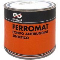 6 x ANTIRUGGINE FERROMAT ROSSO DA 0,500 L