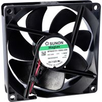 Sunon EE92251S2-1000U-999 Axiallüfter 12 V/DC 76.43 m³/h (L x B x H) 25 x 92 x 92 mm