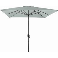 Derby Sonnenschirm / Kurbelschirm "Basic Lift neo 200 x 250", 200 x 250 cm, hellgrau, Bezug aus 100% Polyester, Gestell aus Aluminium, 6,4 kg Sonnenschirm / Kurbelschirm "Basic Lift neo 200 x 250", he