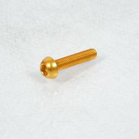 kuppelschraube btr 5mm m6 steigung 100 30mm gold anodisiert 3as