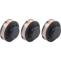 Bobine et ligne de tonte 3 pièces 1,6 mm x 5 m pour modèles FSA56, FSE41, FSE52, PP500 – Compatible avec STIHL FSA 56 FSE 41 52, bobine remplacement robuste en plastique désherbeur -