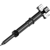 Motorcycle Air Fuel Mixing Screw Richness Screw Carburetor FCR Carb Air (Black)
