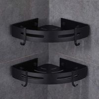 Bath Corner Shower Shelves Adhesive Caddy