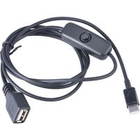 Câble adaptateur USB-C vers USB, câble d'extension de charge USB femelle vers USB-C mâle