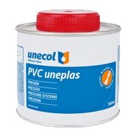 UNEPLAS Colle PVC avec pinceau - UNECOL Capacité : 1 L.