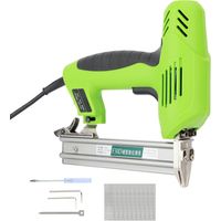 Brad Nailer Heavy Duty Electric Staple Gun, 1800W Electric Nail Gun with Contact Safety, Professional Staple Gun for Wood, Carpet, Rugs