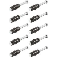 Cyclingcolors – Lot de 10 goujons d'assemblage bois 8mm x 24mm – Pour épaisseur de bois à partir de 15mm – Fixation meuble lit armoire étagère chaise