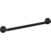 COSMIC Grab rail 60cm, Straight, Matt Black, up to 150kg ARCHITECT S+ Collection