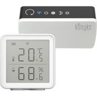 Intelligenter thermostat Konyks eCosy Termo weiß wifi sprach