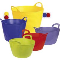 Kerbl Trog FlexBag rot flexibler Futtertrog, Fassungsvermägen 12Liter
