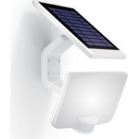 Xanlite – Projecteur solaire 1500 lumens avec détecteur de mouvement – IP44 pour extérieur – Panneau déportable – Blanc – PRS1500DB