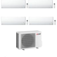Climatiseur Mitsubishi Quadri Split MSZ-BT VGK 9+9+12+12 avec MXZ-4F72VF Inverter R-32 Wi-Fi Classe A++