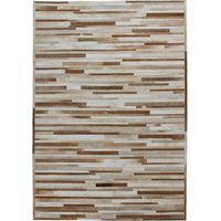 Tapis fait main lavish 110 crème - 80 x 150 cm