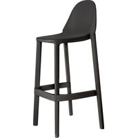 Tabouret design, Tabouret de bar Piu Gris en Plastique, Scab design