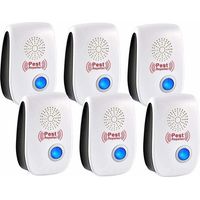 Ultrasonic pest control products, 6 electronic indoor pest control products, mosquito, ant and flea traps.