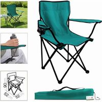 DK HOME SILLON PLEGABLE ESMERALDA 52 x 52 x 90 cm