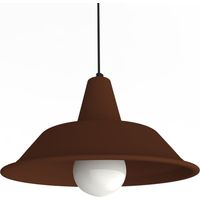 LUMICOM DUNA Sospensione, 1XE27, max 42W, metallo, corten, D.35cm