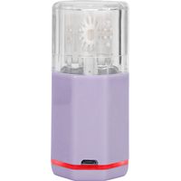 Lave-lentilles de contact portable, outil de nettoyage automatique pour lentilles de contact, mauve