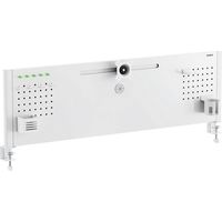 SpeaKa Professional Supporto da tavolo per monitor SP-B25-02 Monitor + Organizer Board 1 Display: (s) Bianco opaco Fiss