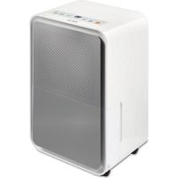 Entfeuchter - STYLIES - Regulus - Kapazität 2,5 L - Bis zu 12 L/Tag - Timer/Hygrostat/Wäschetrockner - Weiß/Grau