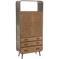 Armoire Branson en Métal - Naturel