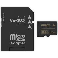 VERICO microSDHC Speicherkarte 32GB, Class 10, UHS-I, mit Adapter