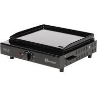 Somagic – Plancha électrique en fonte OLIANA 2kW – Surface de cuisson 43x37cm – Récupérateur de graisse amovible – Pour 8 personnes