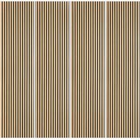 Ahd Amazing Home Design – Lot de 4 panneaux acoustiques en chêne clair 240x60cm – Panneau insonorisant décoratif pour intérieur – Écologique et ignifuge