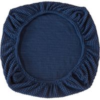 BEBUSINGOTO Stretche Cover Cover Housse de siège pour chaise de bureau Chaise pivotante de bureau Chaise pivotante, bleu foncé