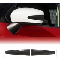 Profili Protettivi Adesivi per Specchietti Auto - Colore: NERO METALLIZZATO