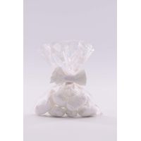 Italpak Buste Trasparenti per Bolle Alimentari 50 pz, Polipropilene, bianco e rosa, 9x12,5cm