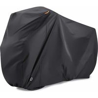 Copertura per bici per 2 bici, copertura per bici impermeabile in nylon 190T con protezione antipolvere, UV e pioggia per mountain bike