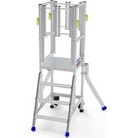 Piattaforma 2 gradini - altezza massima di lavoro 2.50m - ER2SF-2P