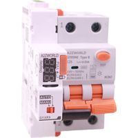 RCBO Interruttore Magnetotermico Differenziale Con Riarmo Automatico Tipo B Curva C 1P+N 2M 6000A 30mA AC 230V 3 Tentativi Disponibili 16A 20A 25A 32A 40A (C25A)