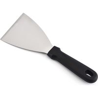 Grillschaufel, Edelstahlschaufel, Handschaufel, Grill, Teppanyaki, Camping