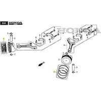 ENSEMBLE DE SEGMENTS DE PISTON ORIGINAL STIGA - 118551765/0