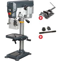 Perceuse d'établi jusque ø 20 mm raccord CM2 550W 400V 12 vitesses + étau de perçage + jeu de boulons Optidrill DQ22 400V PACK