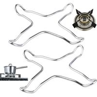 2pcs Stainless Steel Gas Reducer for Gas Stove Trivet Wok Gas Stove Gas Stove Trivet Coffee Pot Holder