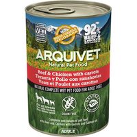 Arquivet, pâtée pour chien au bœuf et au poulet, 400 g