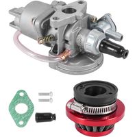 kigbf-Carburetor Carby + Air Filter + Stack For 2 Stroke 47Cc 49Cc Engine Parts Mini Moto Kids Atv Quad Di