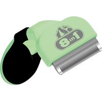 8in1 Brosse à poils parfaits avec manche ergonomique pour petits chiens