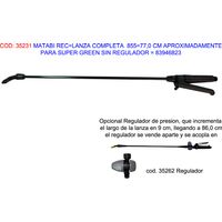 MATABI RECLANZA COMP. 88577.0CM SENZA REGOLATORE S/VERDE 83946823