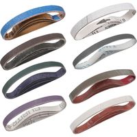 Bandes Abrasives pour Affûteuse de Couteaux 19 x 305 mm, 32 Pièces Bandes de Remplacement pour d'affûteur de Couteaux et d'outils Ken Onion Edition, Grains 120/180/240/400/600/800/1000/3000