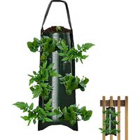 Pflanzer Taschen Pflanzentasche für Erdbeer Pflanzerbeutel