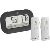 TFA Dostmann DOUBLE-CHECK Termometro digitale senza fili Nero 30.3073.01
