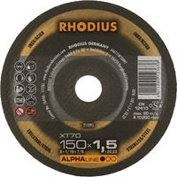 RHODIUS XT70, 25 Stück, 150 x 1,5 mm, Trennscheibe